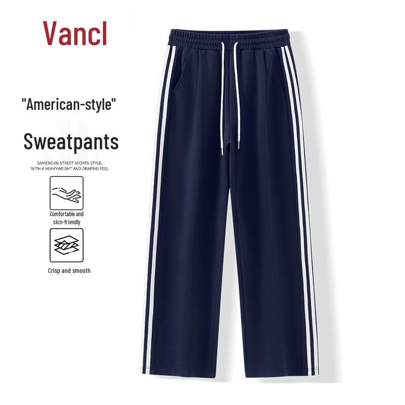 VANCL Men s Striped Straight-Leg Casual Pants M