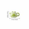 Chinese Style Milk Tea Lid Accessories Exquisite Ceramic Cat Ear Pot  Hotel