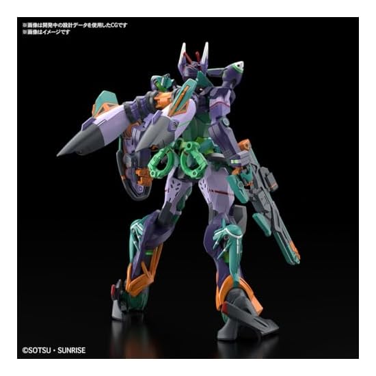 BANDAI SPIRITS HG Mobile Suit Gundam G-Witch GFreD Color-coded Plastic Model