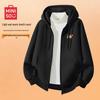 Men's Retro Thickened Hooded Character Graphic Sweatshirt