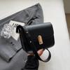 2025 autumn new Korean version personalized simple shoulder small square bag trendy fashion niche design retro messenger bag