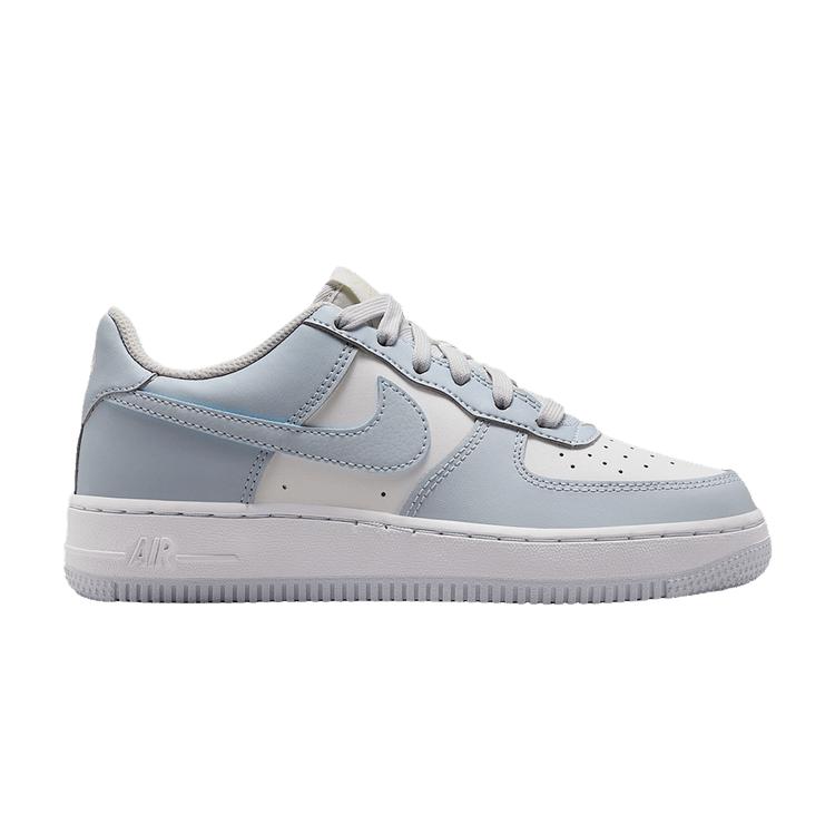 

Nike Air Force 1 LV8 GS Platinum Tint Kids Sneakers Blue Alabaster White CT3839-014 40