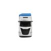 Bburago 1/43 Iveco S-Way Blue Diecast Model Truck with Trailer Collectible Toy Vehicle