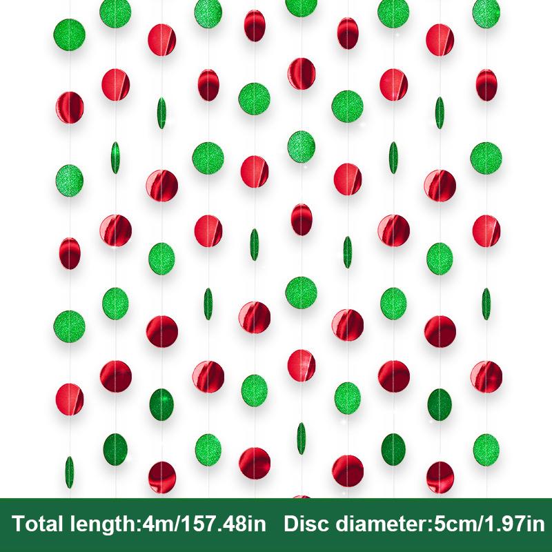 

Диаметр 5 см Праздничные украшения для вечеринки Рождественские круглые цветы Свадебная вечеринка Бумажные ленты Праздничные 4M