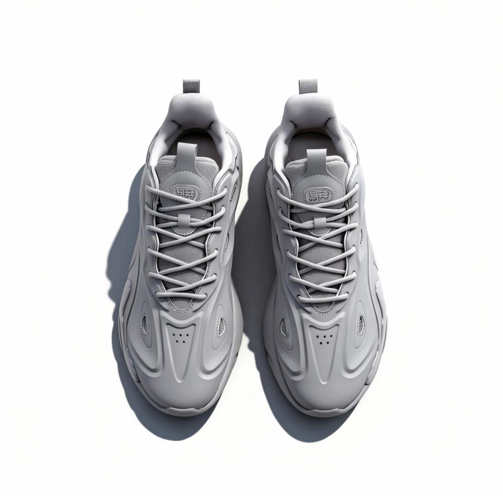 Anta Chao Bai Huo Xing Pro Comfortable Fashion Height Increasing Wear Resistant Non Slip Low Top Casual Shoes Men Casual Shoes Gray 112518804R-1