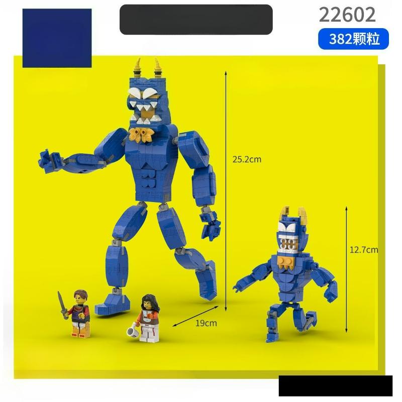 Garden of Banban 8 Building Blocks Truffletoot Block Flumbo Syringeon Bittergiggle Jester Dadadoo Plastic Toy for Kids Gifts