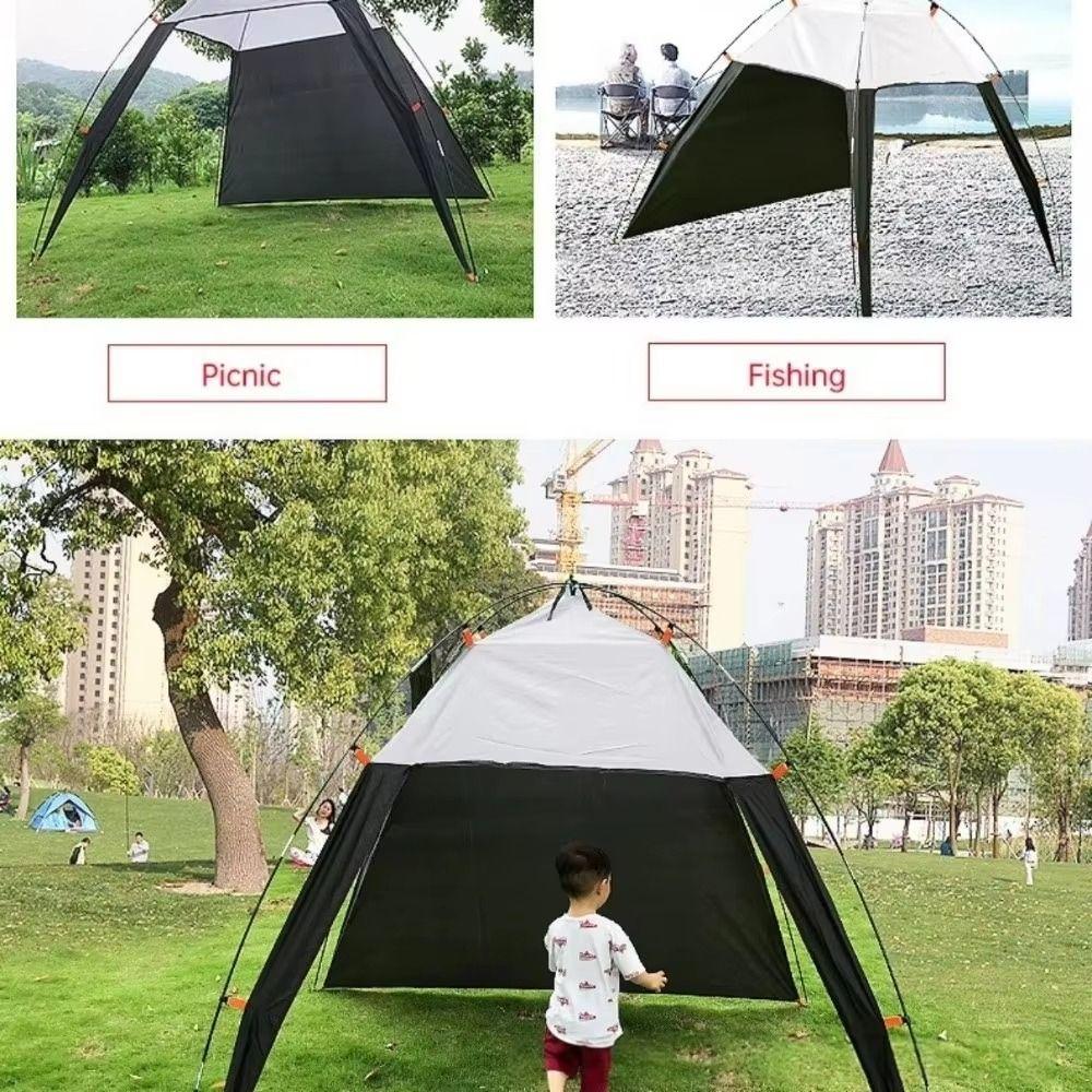 Lightweight Fishing Tent Anti-UV Beach Shelter Tent Picnic Camping Tent  Awning Tent