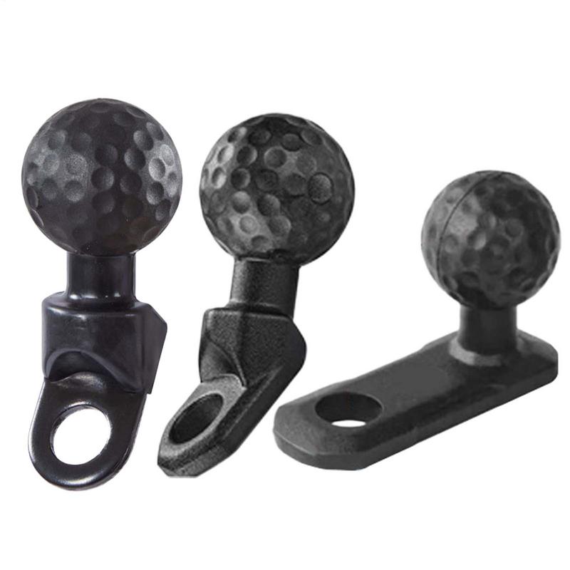 Motorcycle Phone Holder Angled Head Adapter Ball Base Angled Shock Absorbing Sturdy Alloy Ball Base Cycling Accessories for Bike