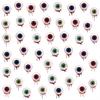5x Scary Halloween Terrifying Eyeball Window Sticker For Party Decoration Terrifying Eyeball Sticker