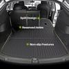 For Tesla Model Y Juniper 2025 Front Rear Trunk Mat TPE All-weather Seat Backrest Anti-Kick Mat Trunk Cargo Liner Protective Pad