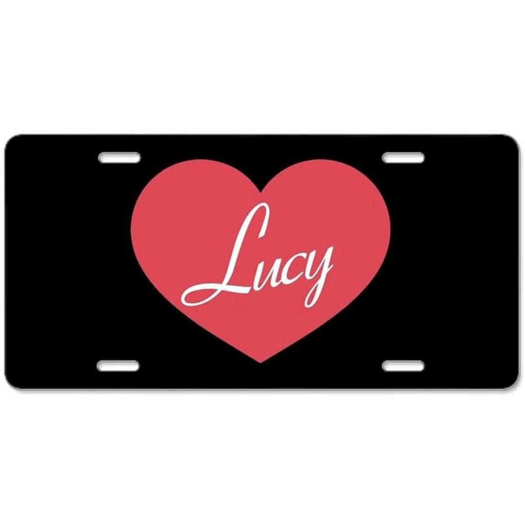 Retro Vintage Love License Plate Metral Tin Signs Embossed Tag Size For Garage Cafe Clubs Home Pub Bar Decor X Inch