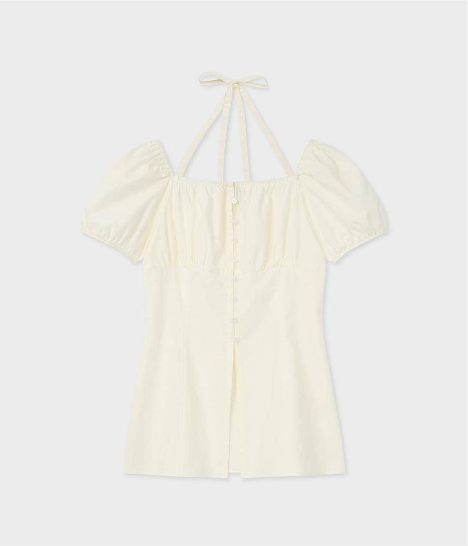 Pallet Puff Blouse Ivory Ivory/S
