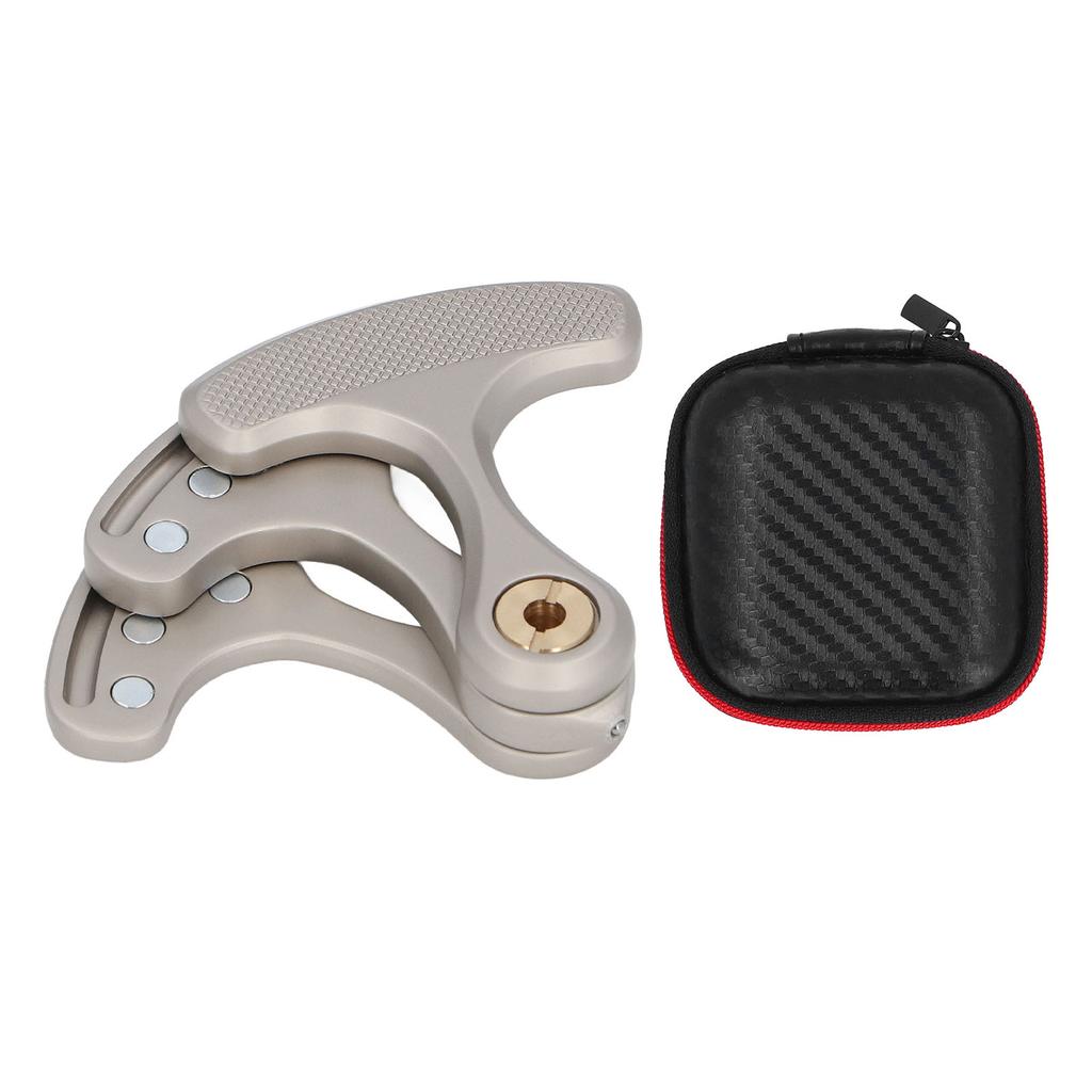 3 Layer Magnetic Push Card Clicker Stress Relief Concentration Toy Mechanical Casual Metal Adult