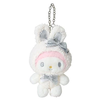 Sanrio Maskottchen-Charme Snow My Melody 432555 (Flauschiges Kaninchen)