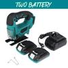 900W 21VF Cordless Jig Saw Electric Jigsaw Metal Blade with Batteries Metal Woodworking Portable Power Tool 4 Adjustable Angles