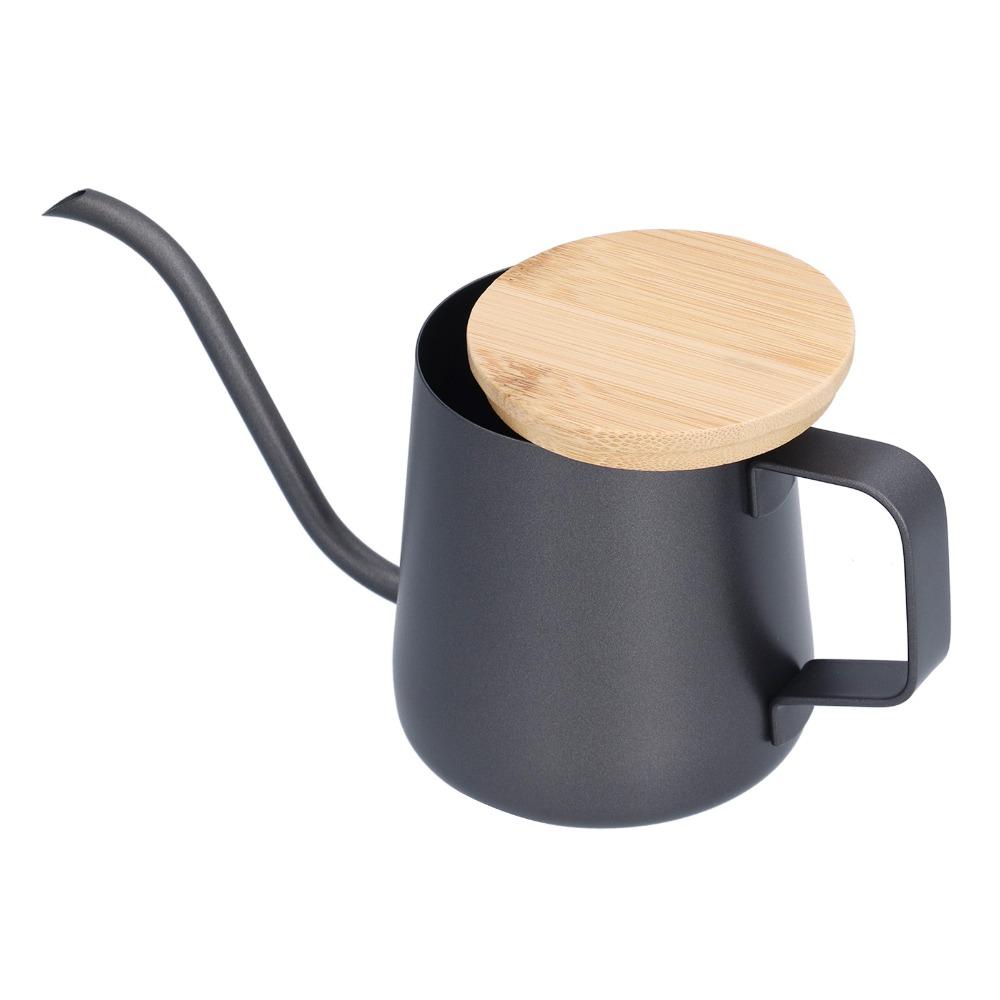 Long Narrow Spout Coffee Pot Stainless Steel Pour Over Pot Coffee Supplies Teapot  Coffee Making