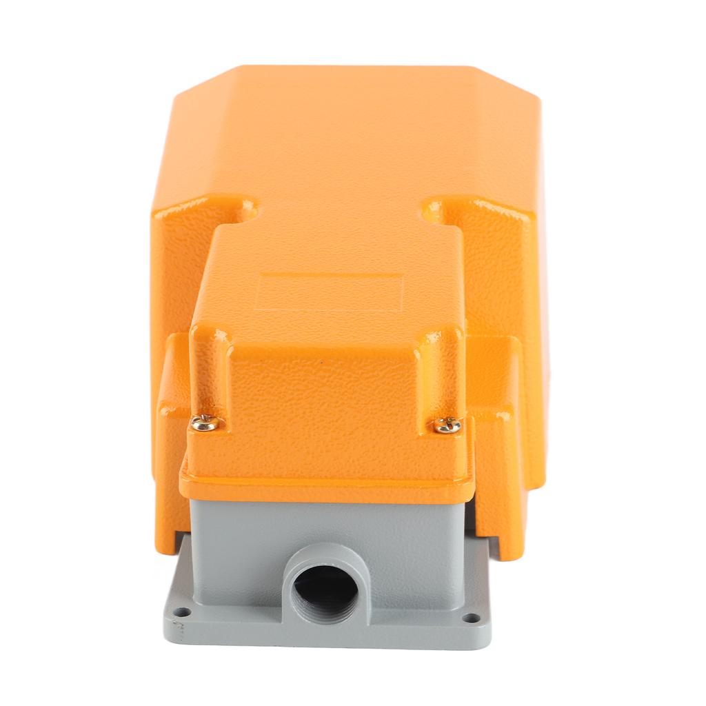 250V 10A Aluminiumlegierung Ölbeständig Korrosionsbeständig Fußschalter Ein/Aus mit Schutz