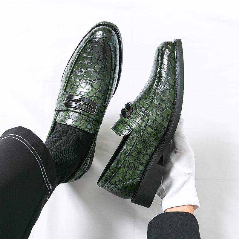 Fashion Fashionable Men Loafers Men Casual Comfortable Versatile Brand Small Leather Shoes Gentleman's Shoes Men Shoes In Sizes 38-46