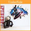 Vibrant 3d Superhero Avengers Wall Stickers Kids Cartoon Room Decor Removable Pvc Wallpaper