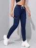 Elastic Waist Stretch Denim Skinny Jeans - Women’s European & American Style