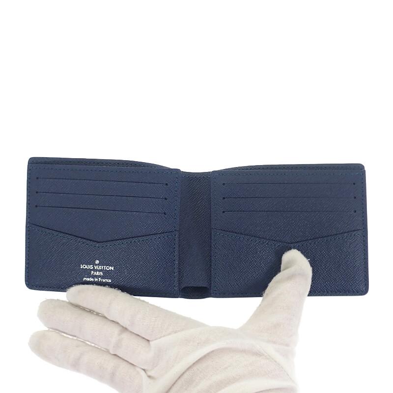LOUIS VUITTON M82307 Bifold Wallet blue mens