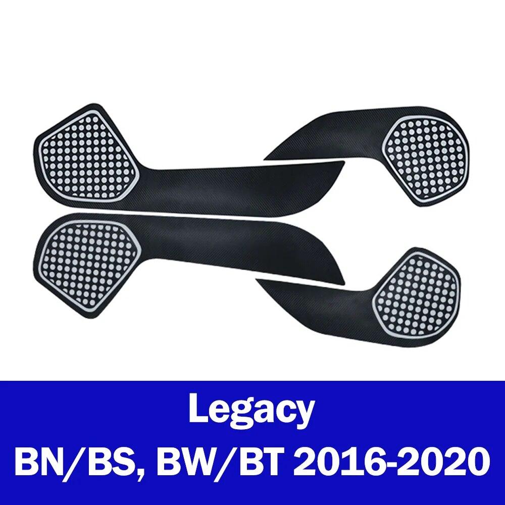 Car Inner Door Panel Protection Anti Kick Film Stickers Car Interior Accessories For Subaru Forester Outback Legacy XV Crosstrek