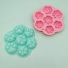 7-link Cat Paw Silicone Mold, Cake Mold, Dog Paw Drip Mold, Candle Aromatherapy Mold, Plaster Tools, Jelly Molds