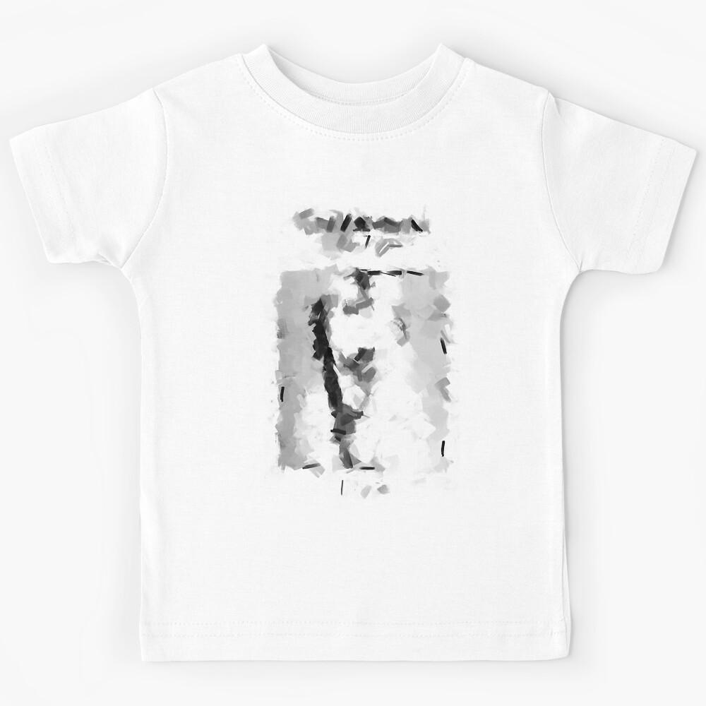 After House Abstract White Kids T-Shirt 160