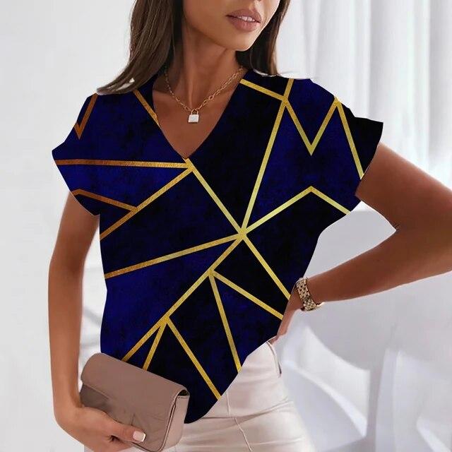 Summer Trend Women'S T-Shirt Street Cool Tide Female Short-Sleeved Loose Fashion Personality Half-Sleeve Tops