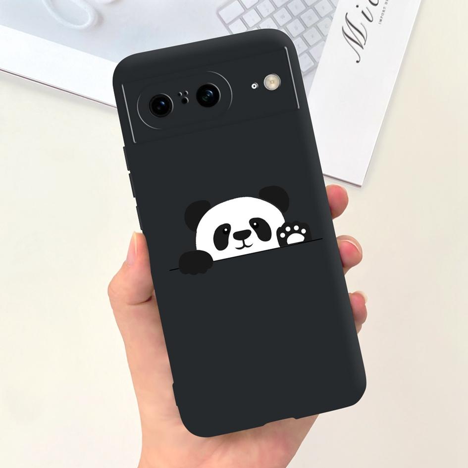 For Google Pixel 8 Pro Case GC3VE G1MNW Soft Silicone Rubber Protector Cover For Google Pixel 8 8A Bumper Pixel8 8Pro Phone Case