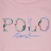Polo Ralph Lauren Logo Crew Neck Short Sleeve T-Shirt Kids tops Pink 313965131-001