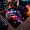 Game Console Handle Carpet Living Room Full Covered Washable Rug Easy To Maintain E-sports Room Decoration Large Size Soft Mat