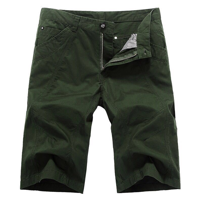 Summer Men 'S Cotton Casual Plus Size Shorts Youth Tooling 