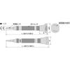 Tone Auto Center Punch CPGA160 Precision Tool for Metalworking and Woodworking