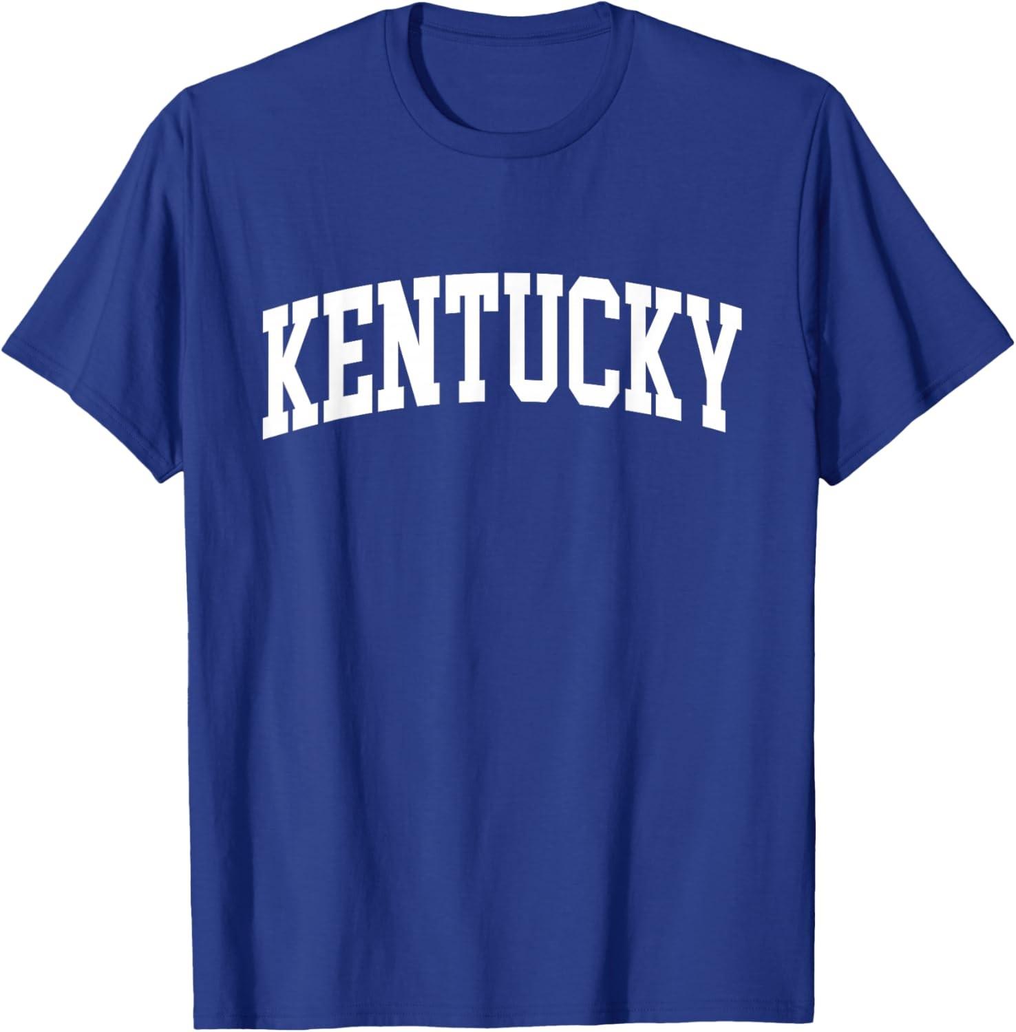 Kentucky - Throwback Design - Classic Unisex T-Shirt S разноцветный