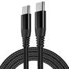 Phone Charging Cable Extra-Long Wide Compatible Stable Output Right-Angle Design Fast Charging 60W