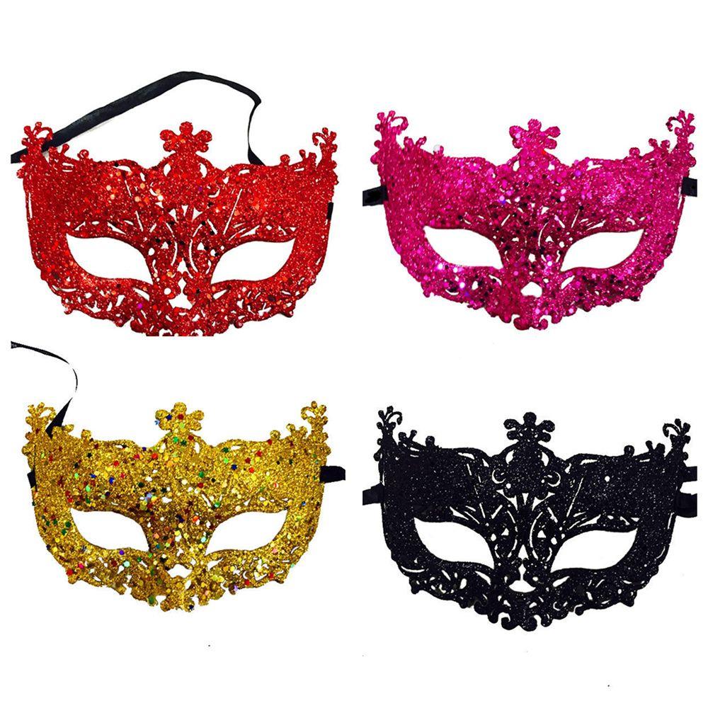 Dress Up Christmas Party Sequins Masquerade Mask Carnival Party Mask Fancy Dress