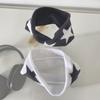 Gestricktes Stirnband mit Sternmuster für Damen Elastisches Bandeau Sportliches Stirnband Schweißabsorbierend Rutschfest Dehnbar Trainings-Haarband