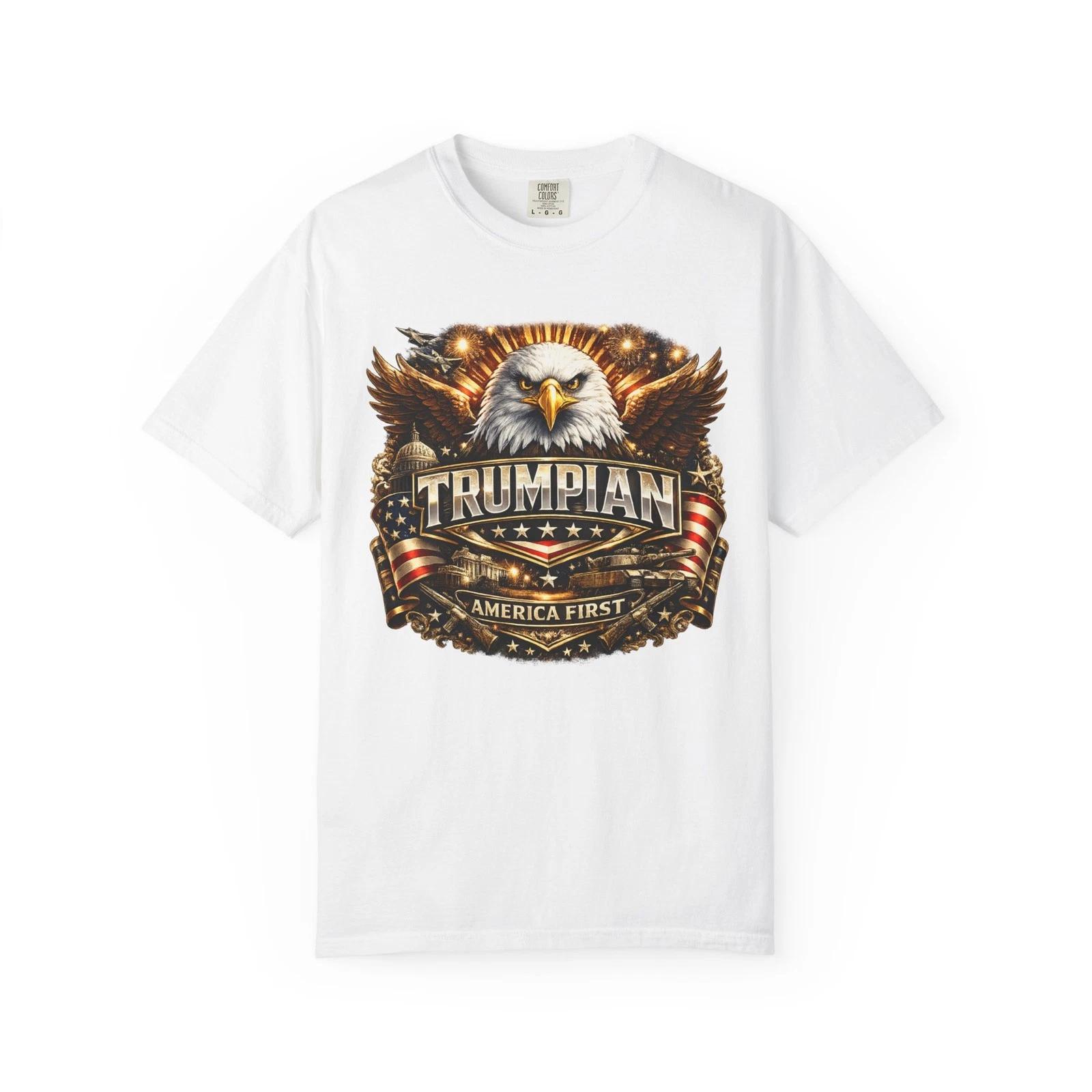 Trumpian Eagle T-shirt | America First Patriotic Graphic 3XL