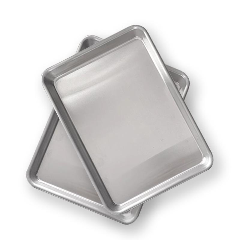 Aluminum Alloy Baking Tray Rectangular Oven Sheet for Pizza Bread Cake and Pastry Biscuit Roast Muffin Bread Bakeware Cake Pan
