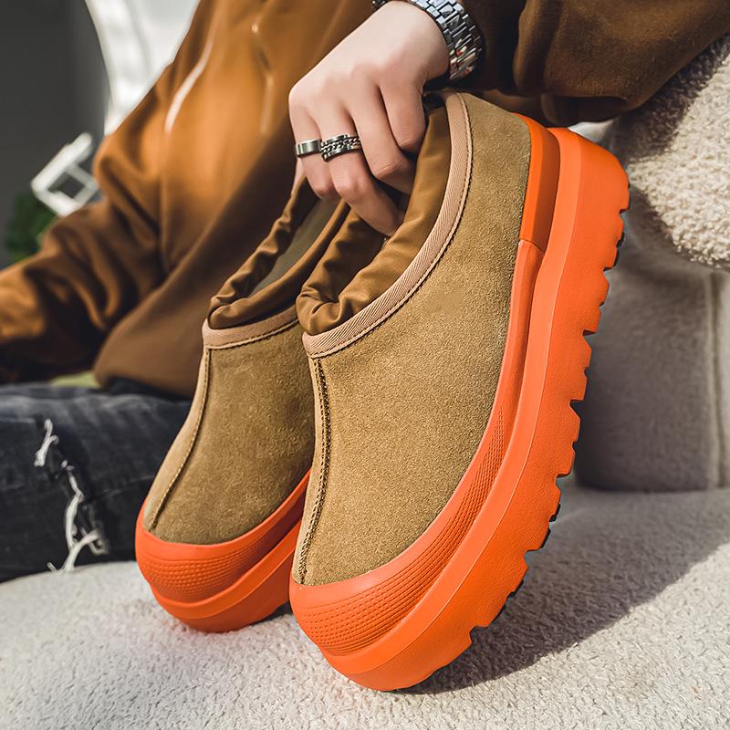 

Зимние меховые сапоги 2023 года: Унисекс, увеличенная толстая подошва, плюс бархатное утепление 41 оранжевый/коричневый