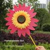 36CM Children's Seven-Color Sunflower Pinwheel Toy - Outdoor Decoration