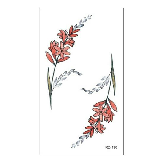 Waterproof Gradient Color Cartoon Temporary Tattoos for Men & Women