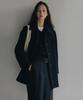 Beullaengkeulumumeon Fleur Pleated Wrap Skirt_Navy
