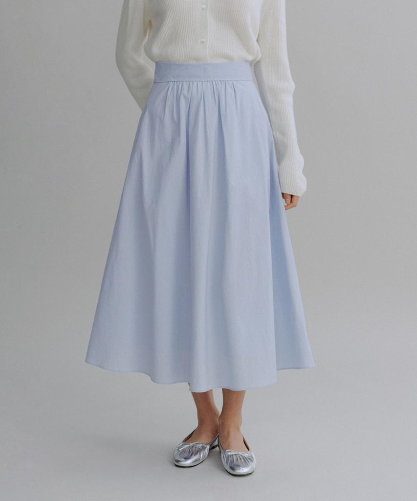 Manggomaenipeullijeu May Shirring Skirt