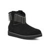 UGG Women's Lowmel Black Suede Sneakers 1127454-BLK