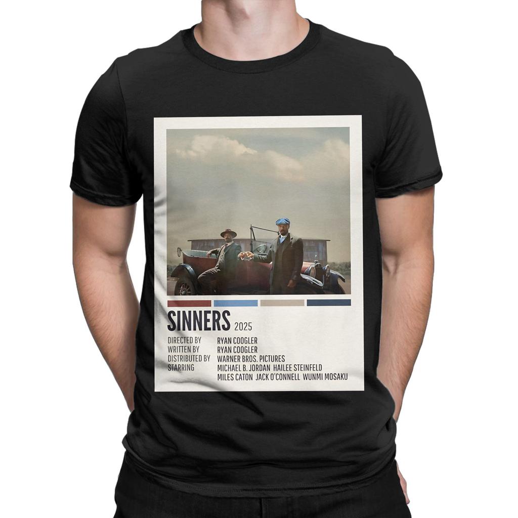 Sinners 2025 Funny Graphic 100 Cotton TShirt Sinners Tops Tees For Unisex