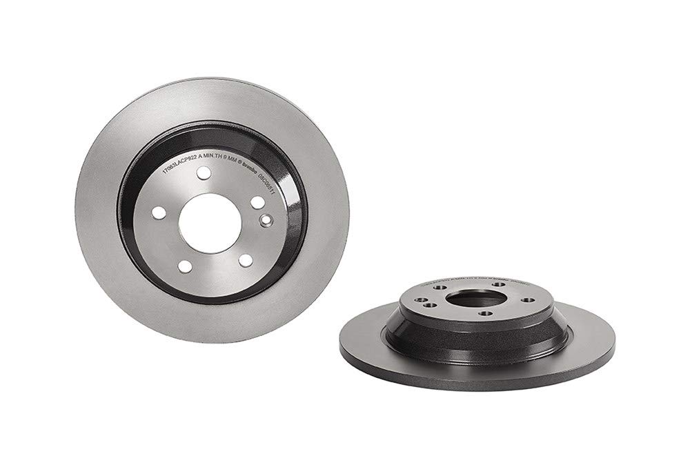 

rotor for imported cars Product 08C06511 BREMBO/Disc number