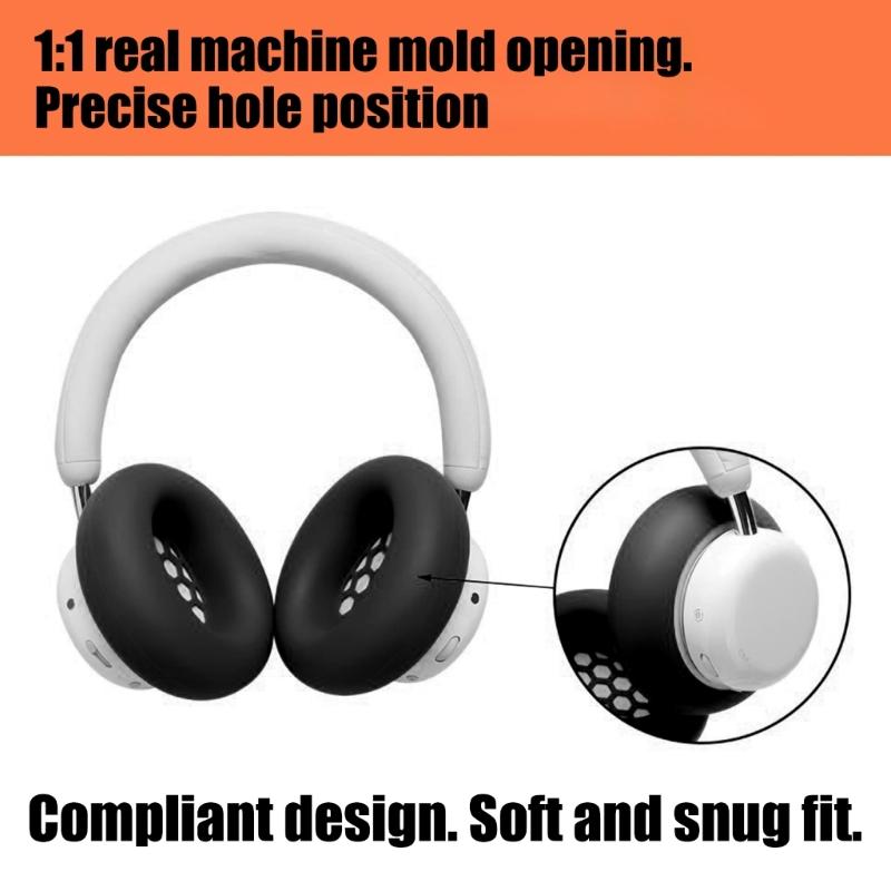 Silicone Ear Pad for CMF Over Ear Headphones Protector Sweat-Proof and Washable Ear Cushions