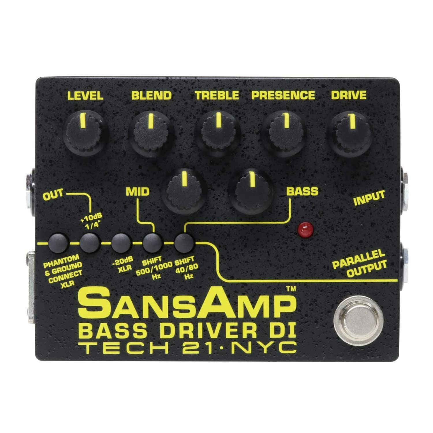 

Tech21 SANSAMP Функція басового драйву BASS DRIVER DI V2 ефектор/симулятор підсилювача/DI []